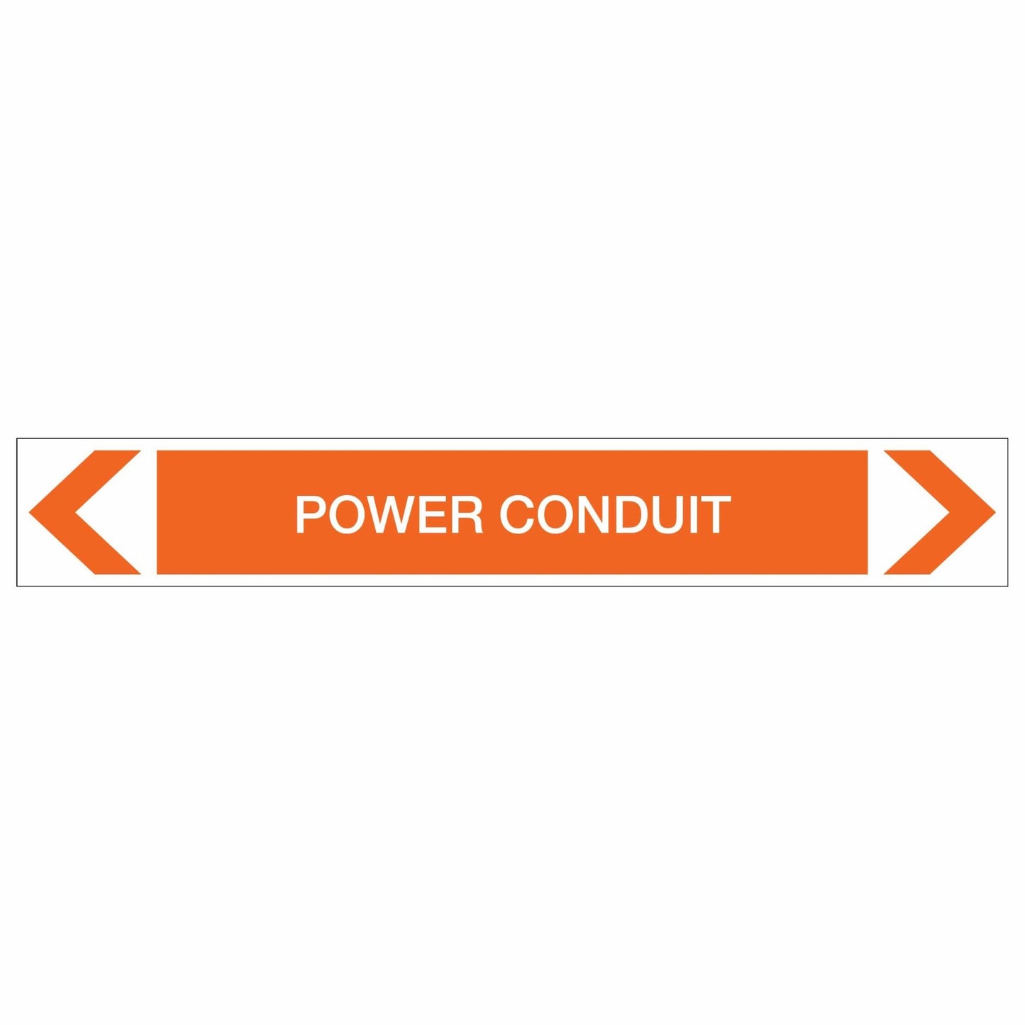 Electrical - Power Conduit - Pipe Marker Sticker - New Signs