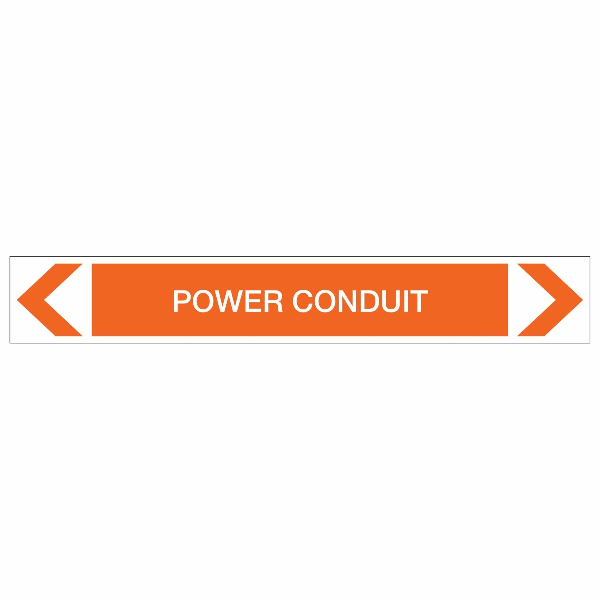 Electrical - Power Conduit - Pipe Marker Sticker - New Signs