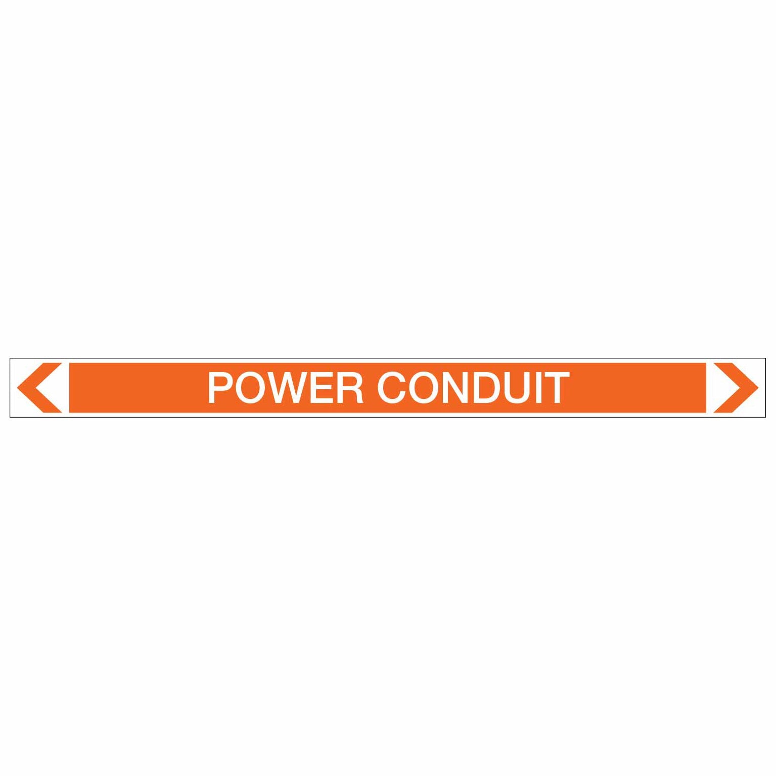 Electrical - Power Conduit - Pipe Marker Sticker - New Signs