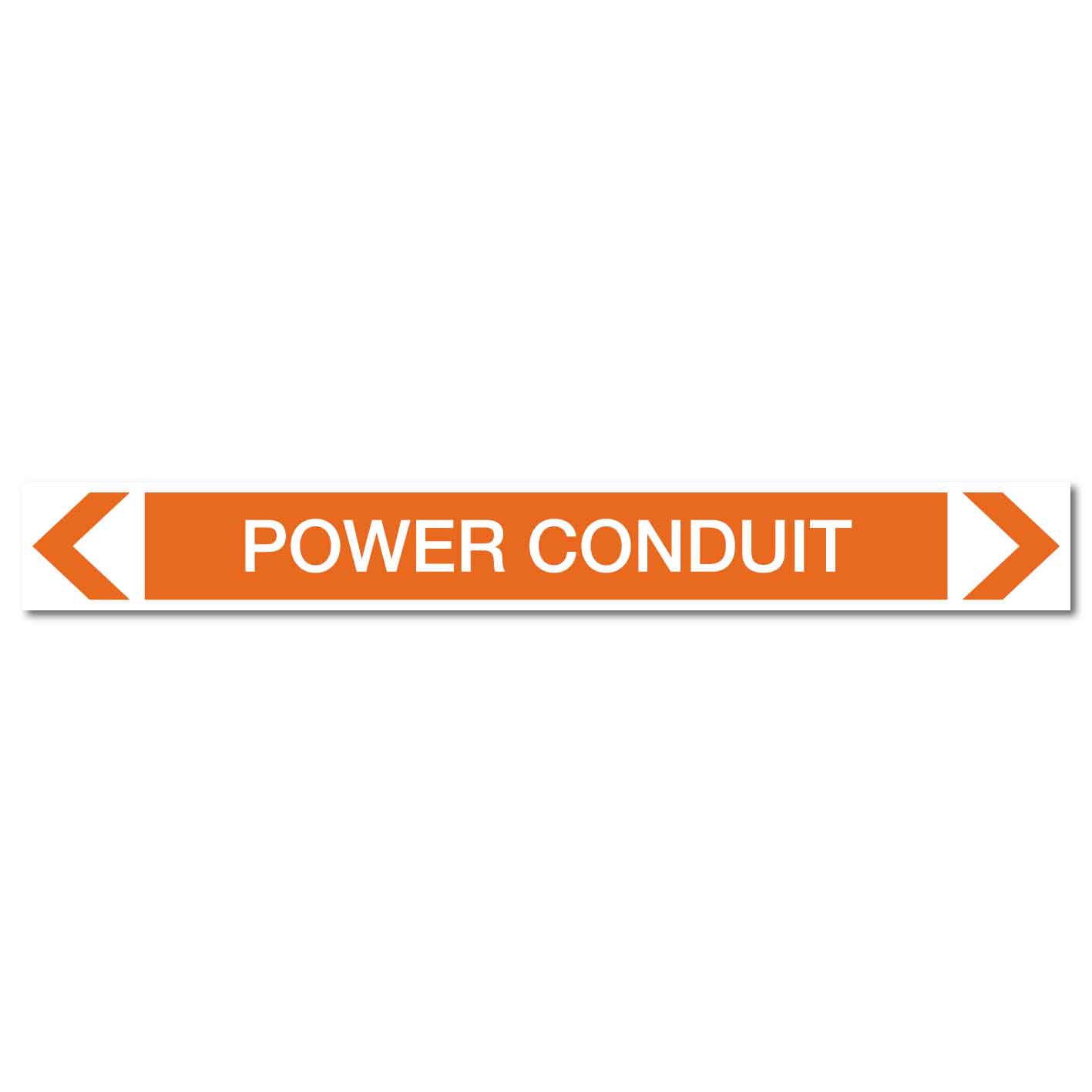 Electrical - Power Conduit - Pipe Marker Sticker - New Signs