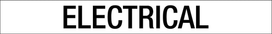Electrical - Statutory Sign - New Signs