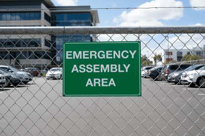 Emergency Assembly Area Sign - New Signs