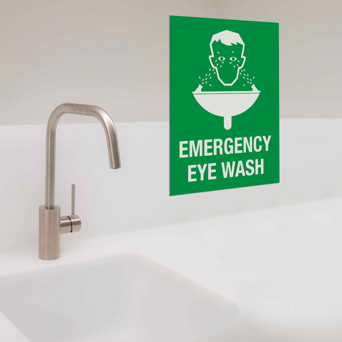 Emergency Eye Wash Sign - New Signs