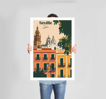 European Places Poster Wall Art Prints (Set of 3) - New Signs
