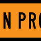 Event in Progress Orange Long Skinny Multi Message Traffic Sign - New Signs