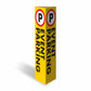 Event Parking - Corflute Bollard Cover - New Signs