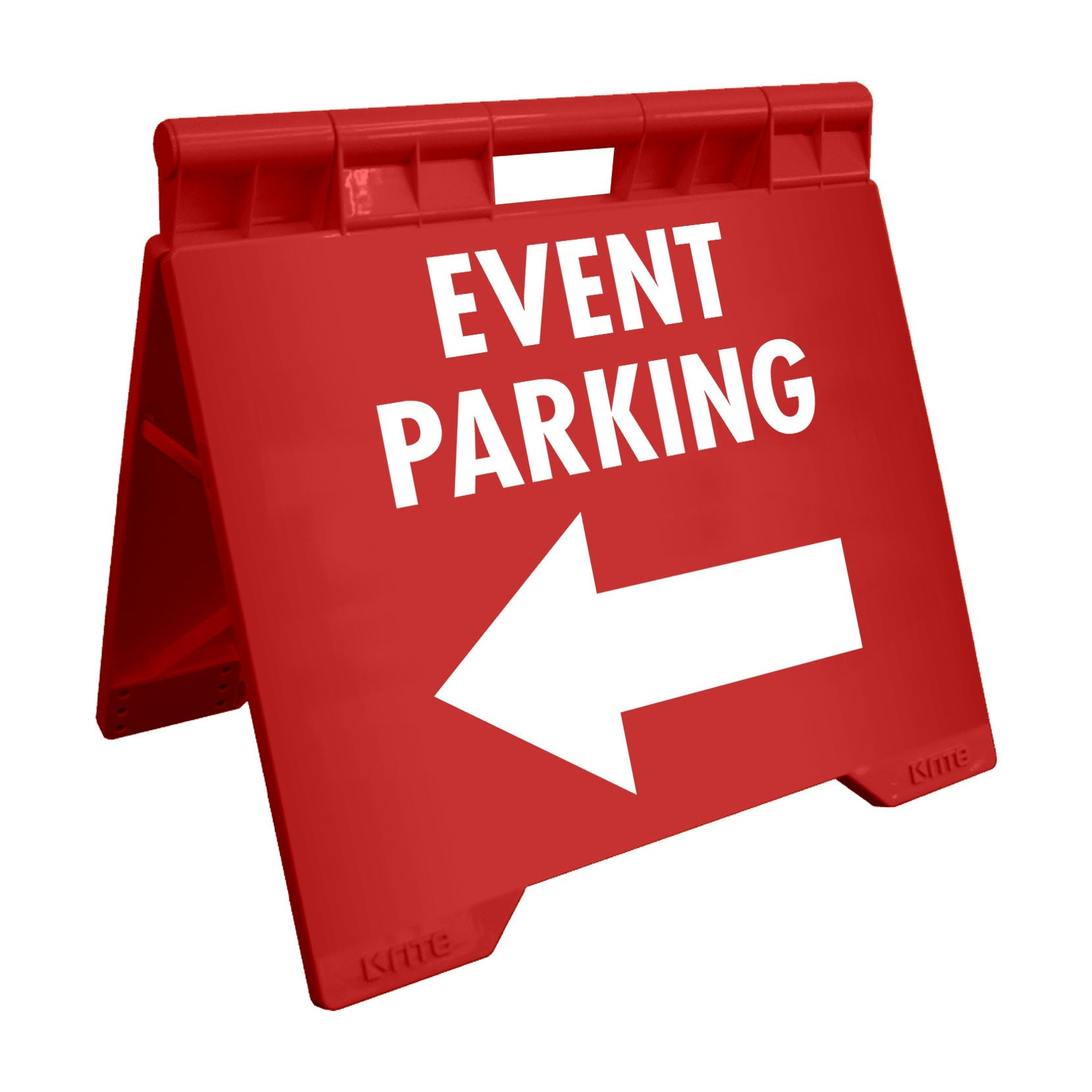 Event Parking Left Arrow - Evarite A - Frame Sign - New Signs
