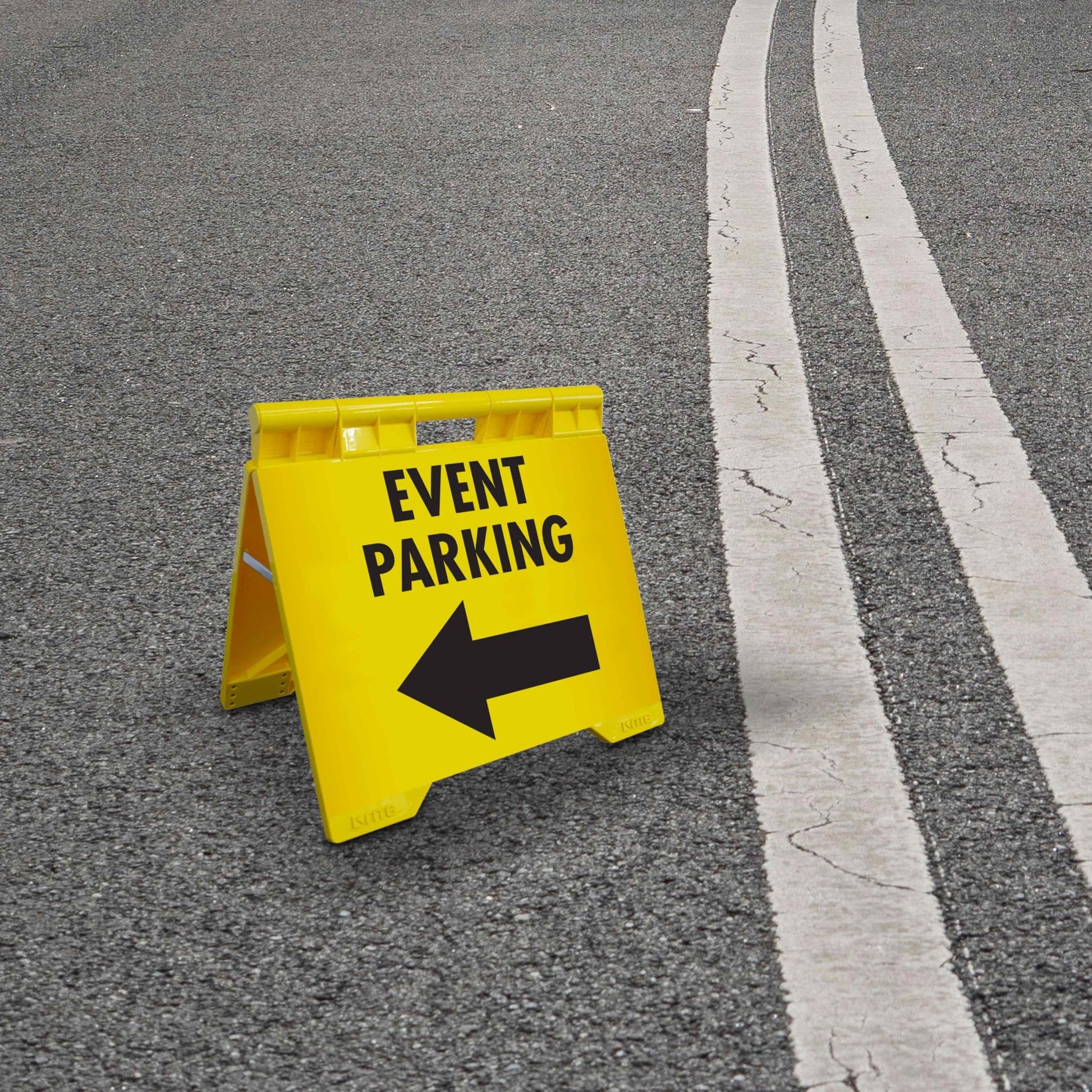 Event Parking Left Arrow - Evarite A - Frame Sign - New Signs