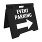 Event Parking Right Arrow - Evarite A - Frame Sign - New Signs