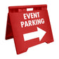 Event Parking Right Arrow - Evarite A - Frame Sign - New Signs