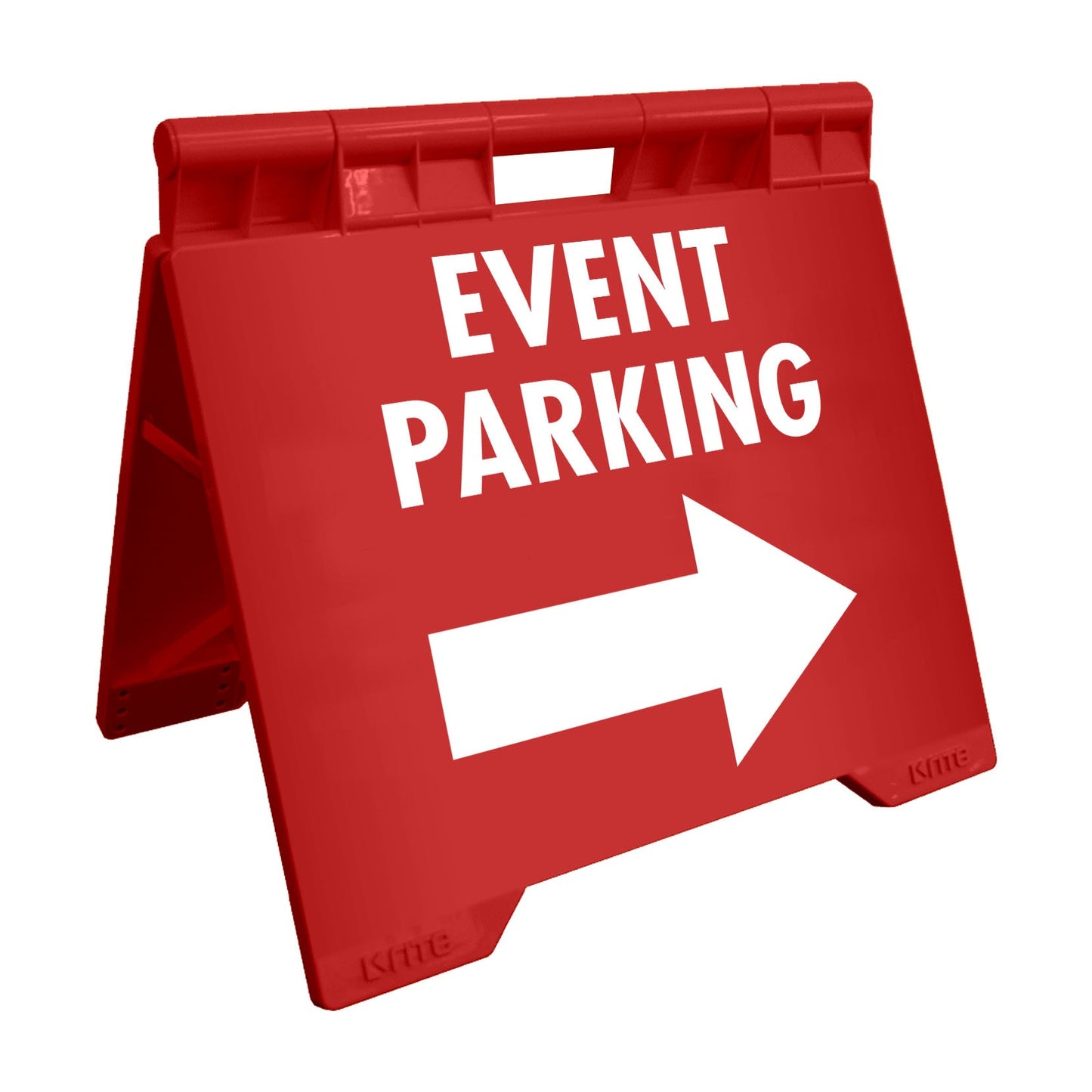 Event Parking Right Arrow - Evarite A - Frame Sign - New Signs