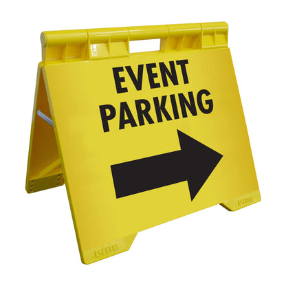 Event Parking Right Arrow - Evarite A - Frame Sign - New Signs
