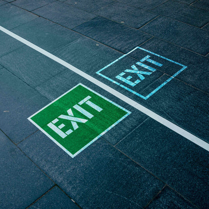 Exit - Aluminium Composite Stencil - New Signs