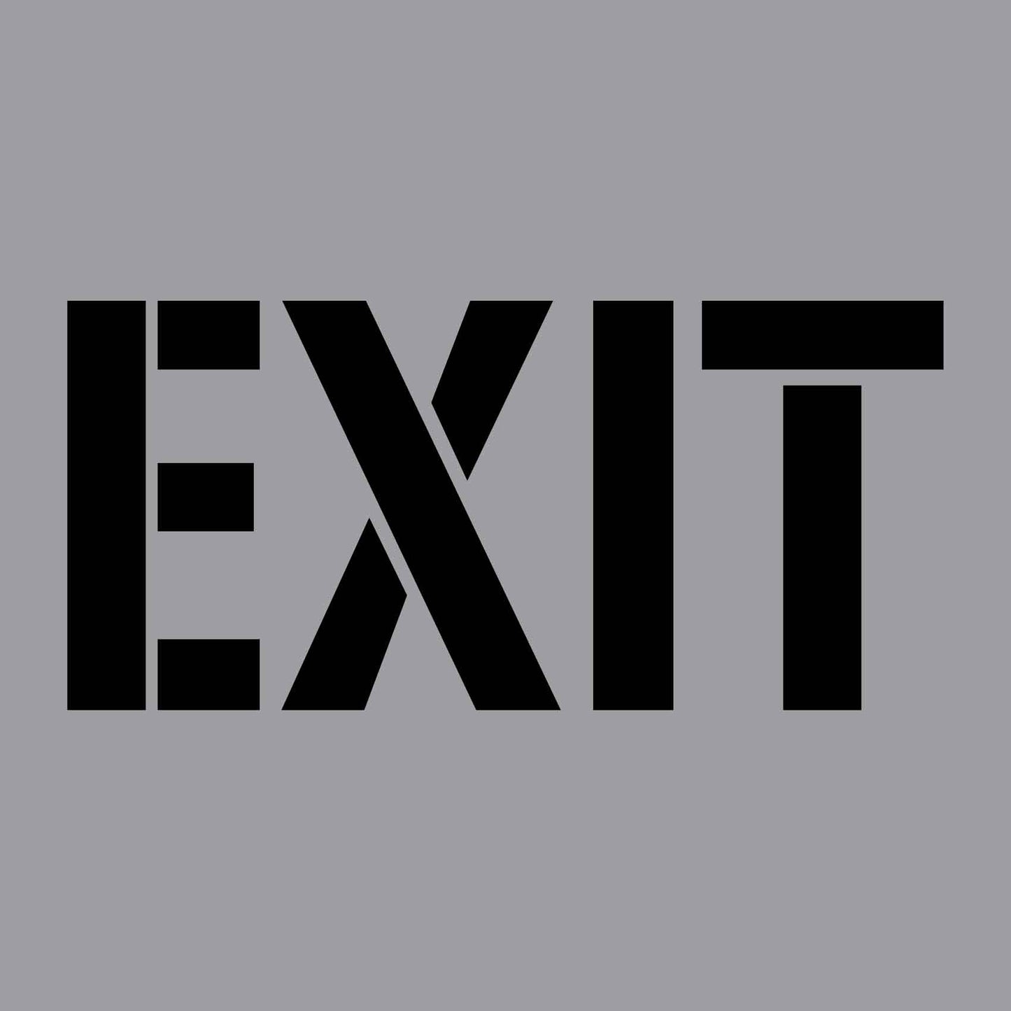 Exit - Aluminium Composite Stencil - New Signs