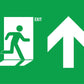 Exit Sign Arrow Up Sign - New Signs