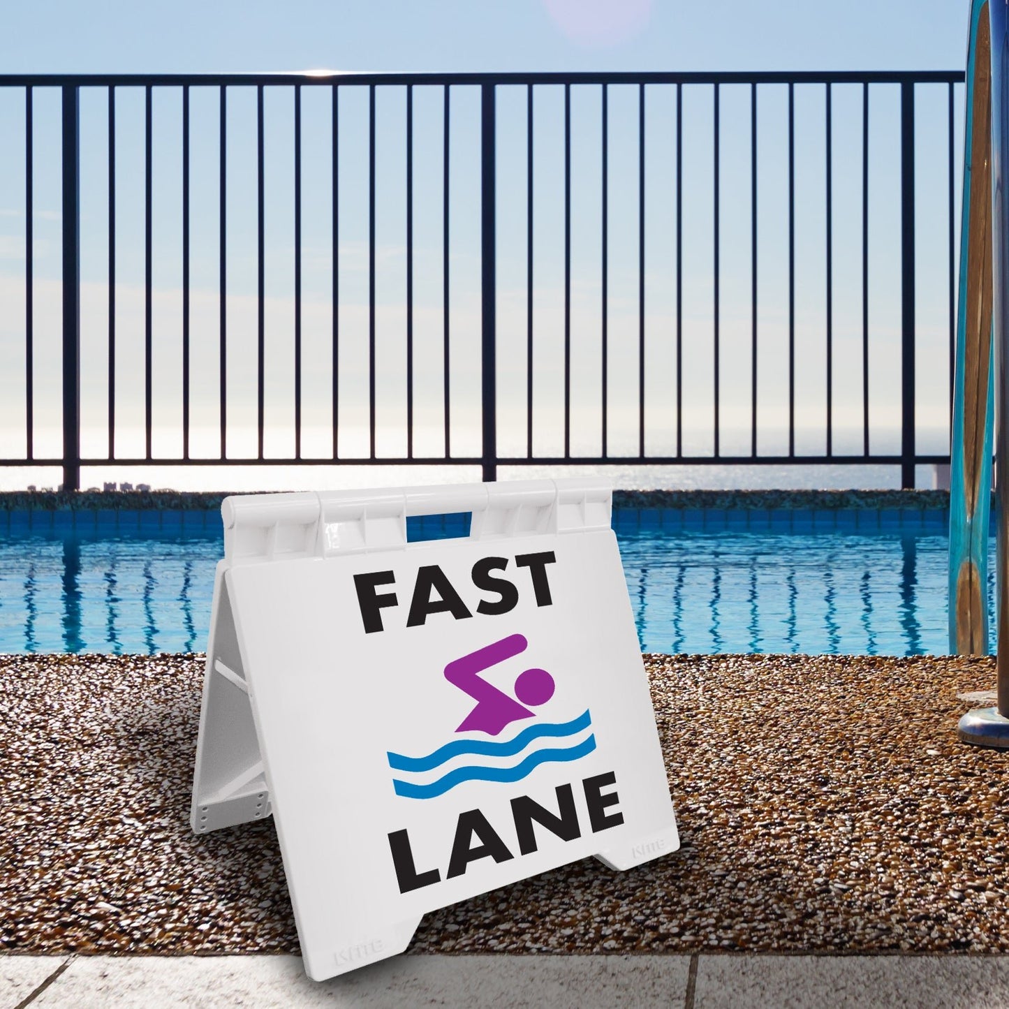 Fast Lane - Evarite A - Frame Sign - New Signs