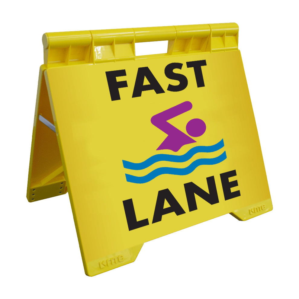 Fast Lane - Evarite A-Frame Sign – New Signs