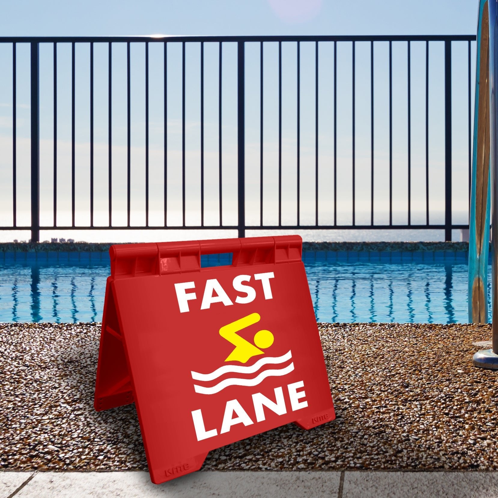 Fast Lane - Evarite A - Frame Sign - New Signs