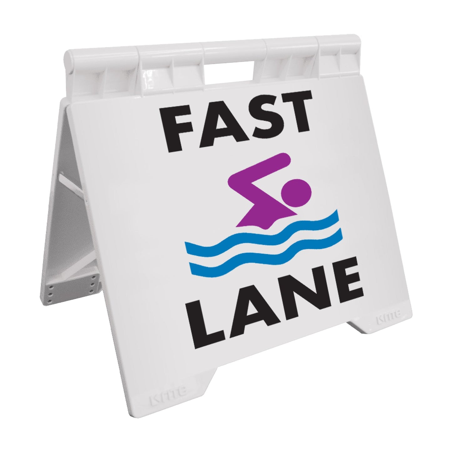 Fast Lane - Evarite A - Frame Sign - New Signs