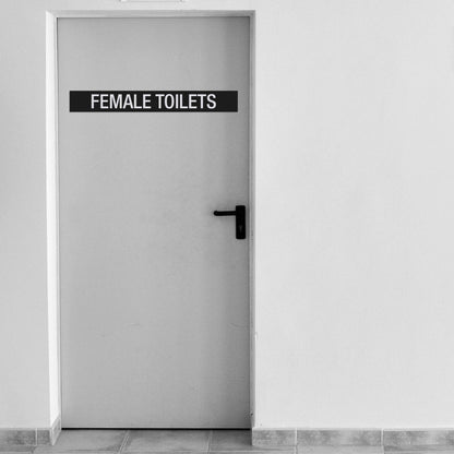 Female Toilets - Statutory Sign - New Signs