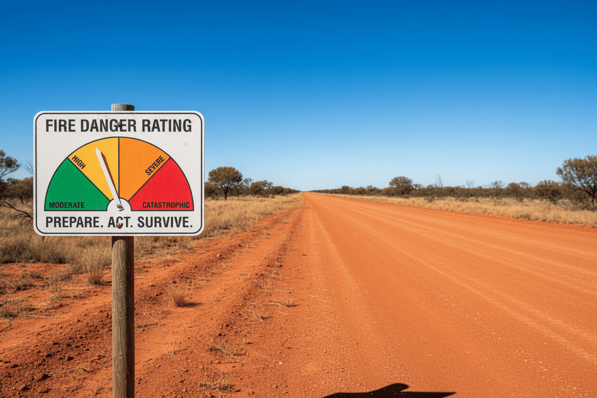 Fire Danger Rating Sign - New Signs