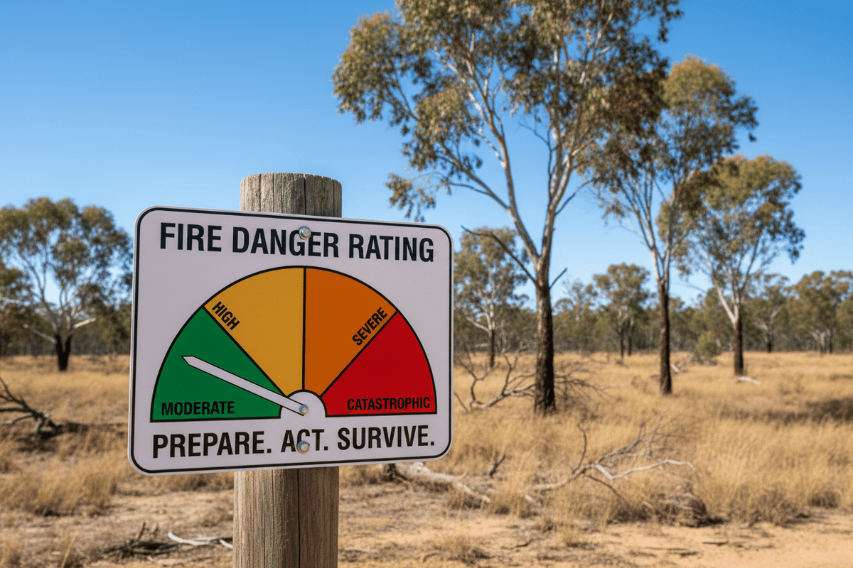 Fire Danger Rating Sign - New Signs
