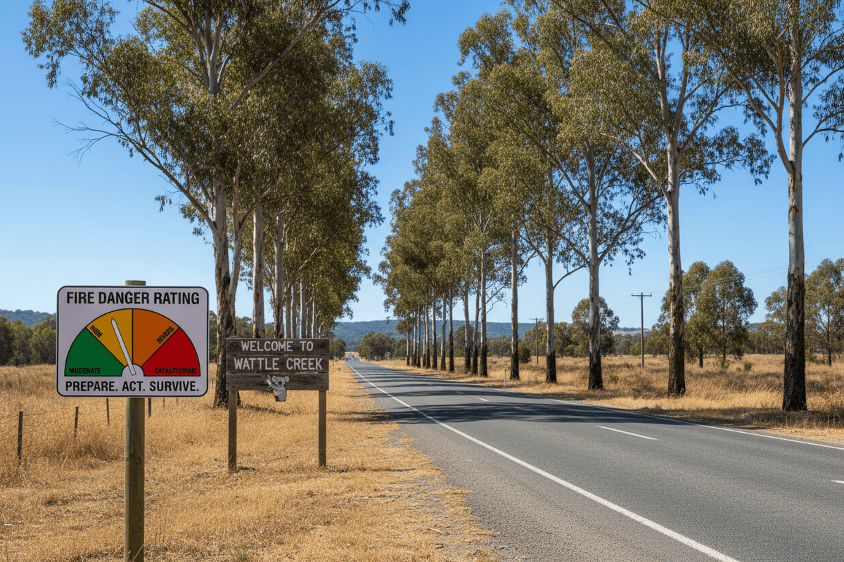 Fire Danger Rating Sign - New Signs