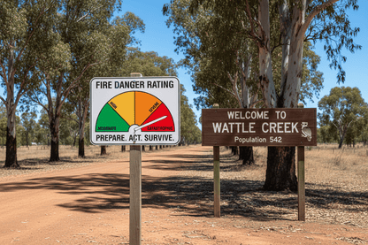 Fire Danger Rating Sign - New Signs