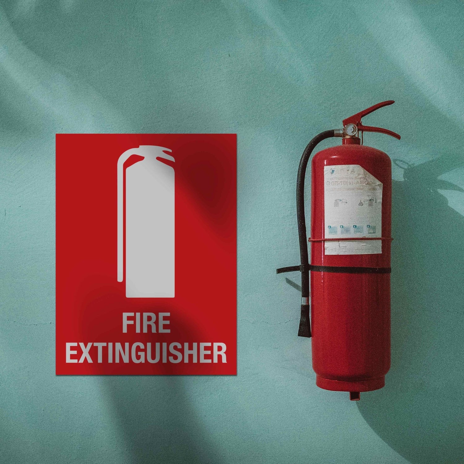 Fire Extinguisher Sign - New Signs