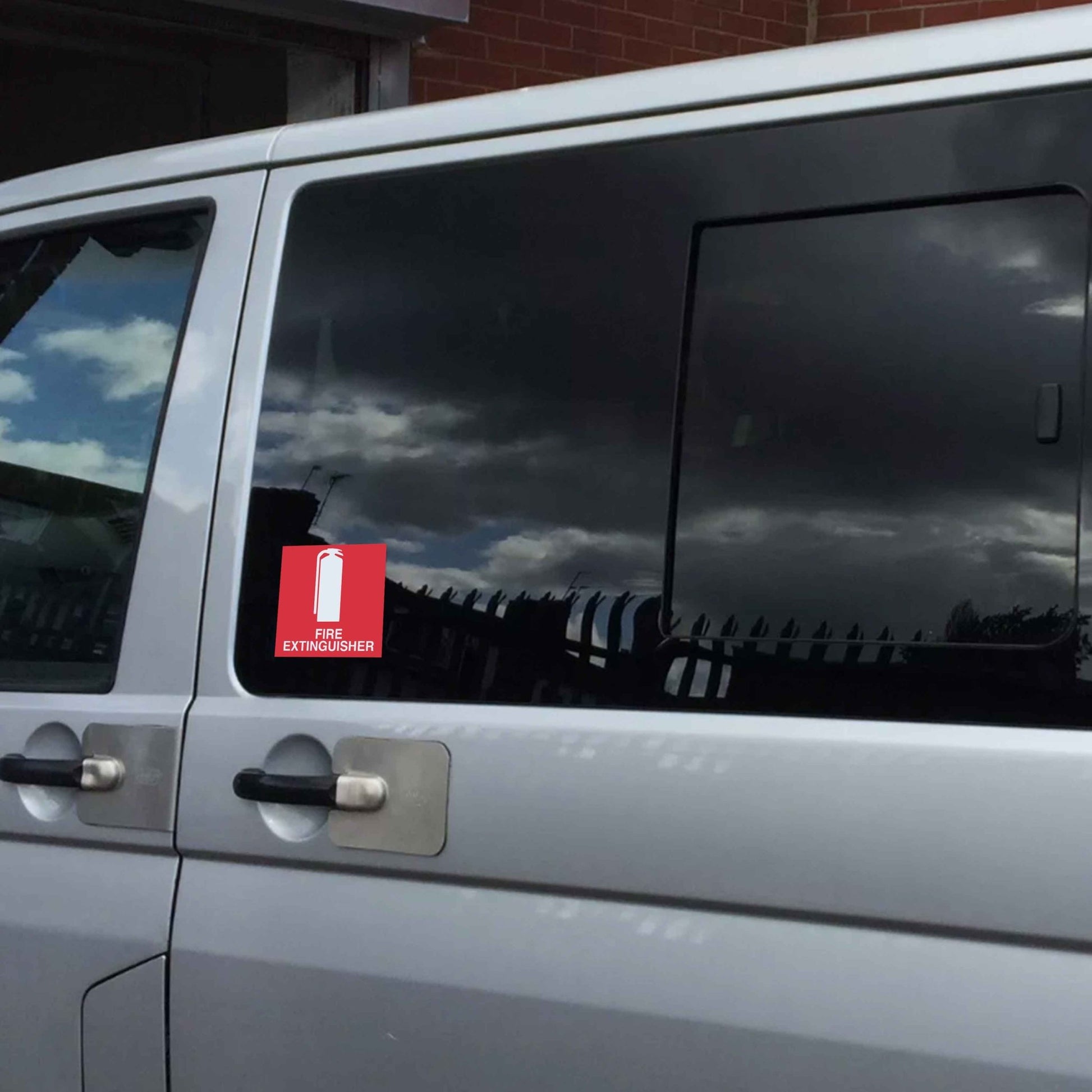 Fire Extinguisher Vehicle Sticker - New Signs