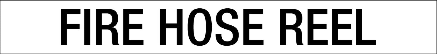 Fire Hose Reel - Statutory Sign - New Signs