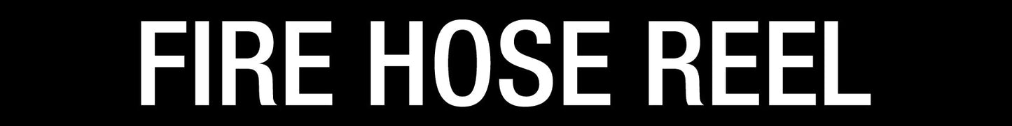 Fire Hose Reel - Statutory Sign - New Signs