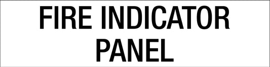 Fire Indicator Panel - Statutory Sign - New Signs