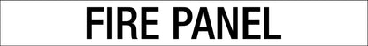 Fire Panel - Statutory Sign - New Signs