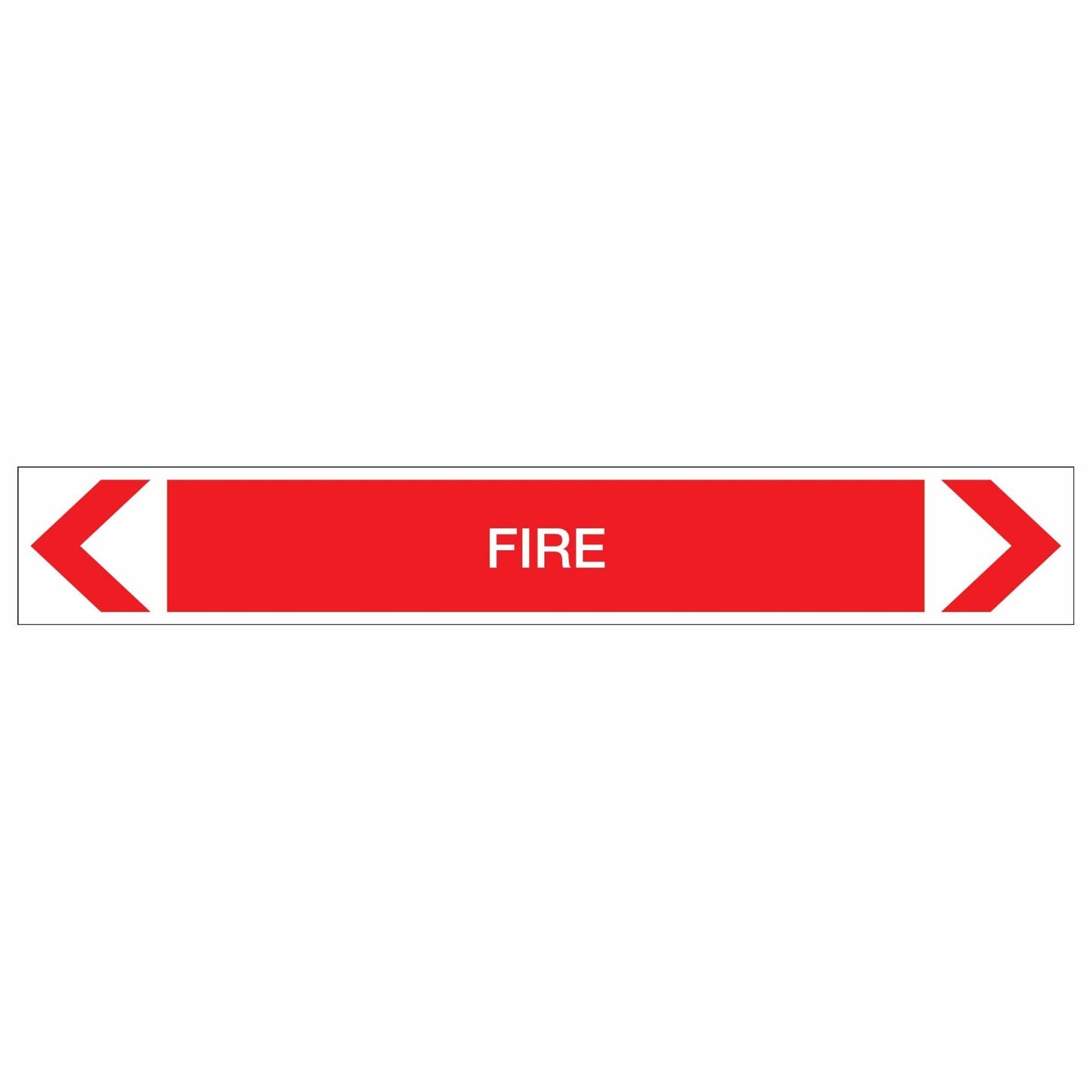 Fire Protection - Fire - Pipe Marker Sticker - New Signs