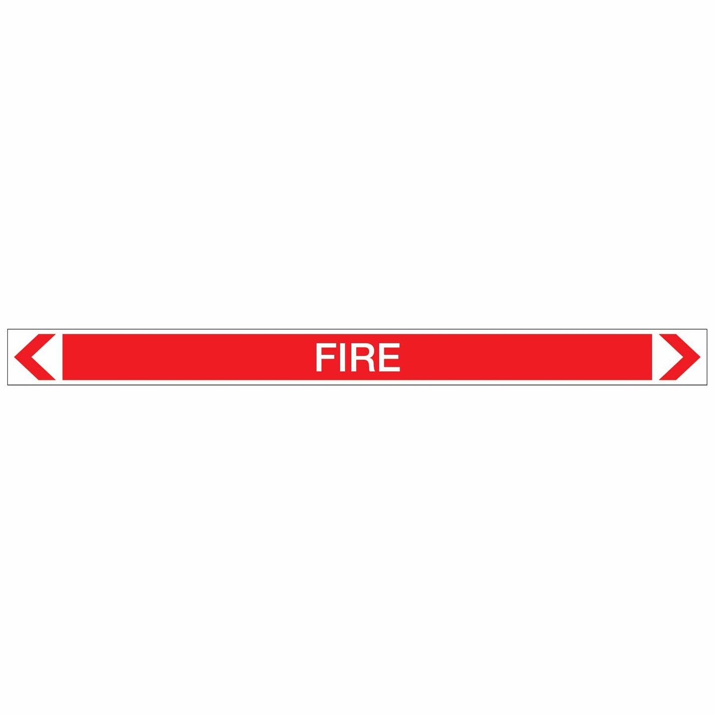 Fire Protection - Fire - Pipe Marker Sticker - New Signs