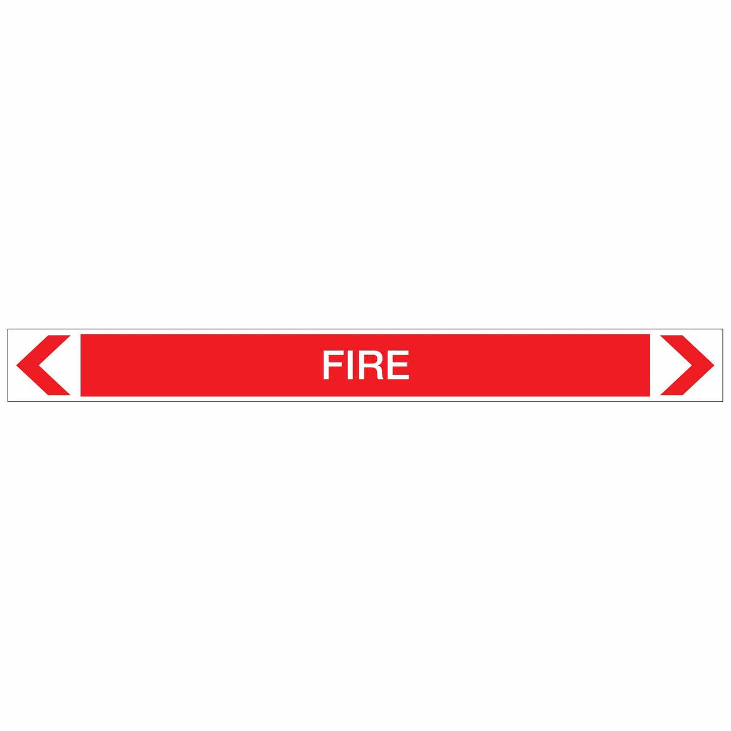Fire Protection - Fire - Pipe Marker Sticker - New Signs