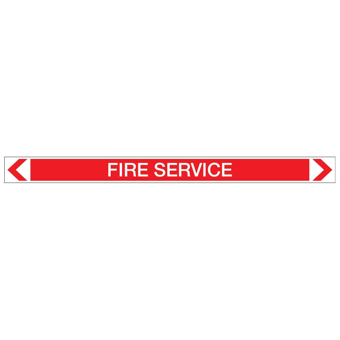 Fire Protection - Fire Service - Pipe Marker Sticker - New Signs