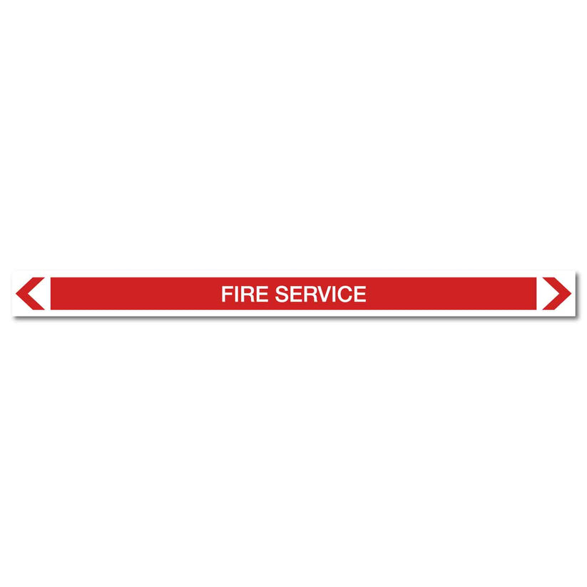 Fire Protection - Fire Service - Pipe Marker Sticker – New Signs