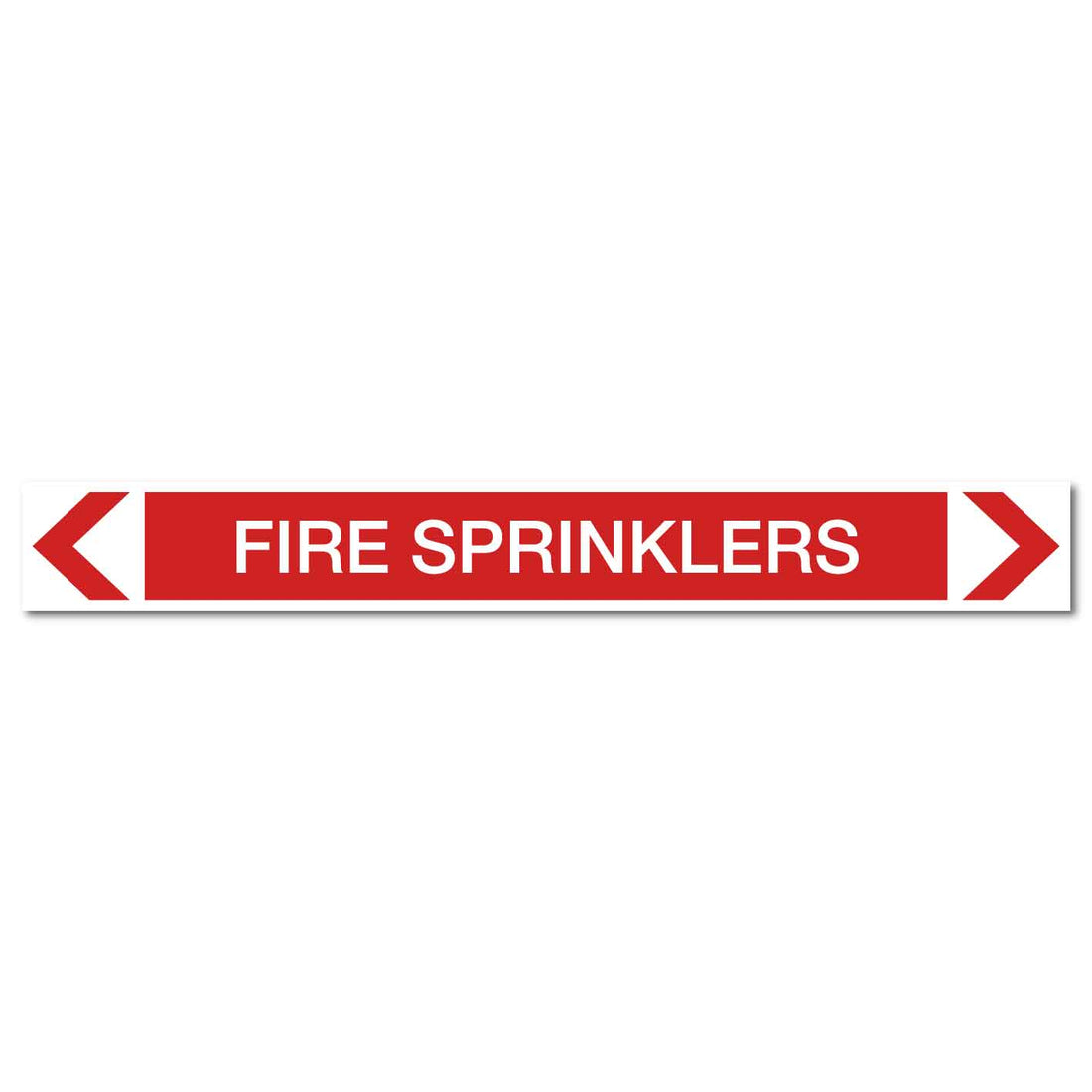 Fire Protection - Fire Sprinklers - Pipe Marker Sticker – New Signs