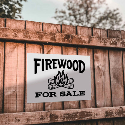 Firewood For Sale Sign - New Signs