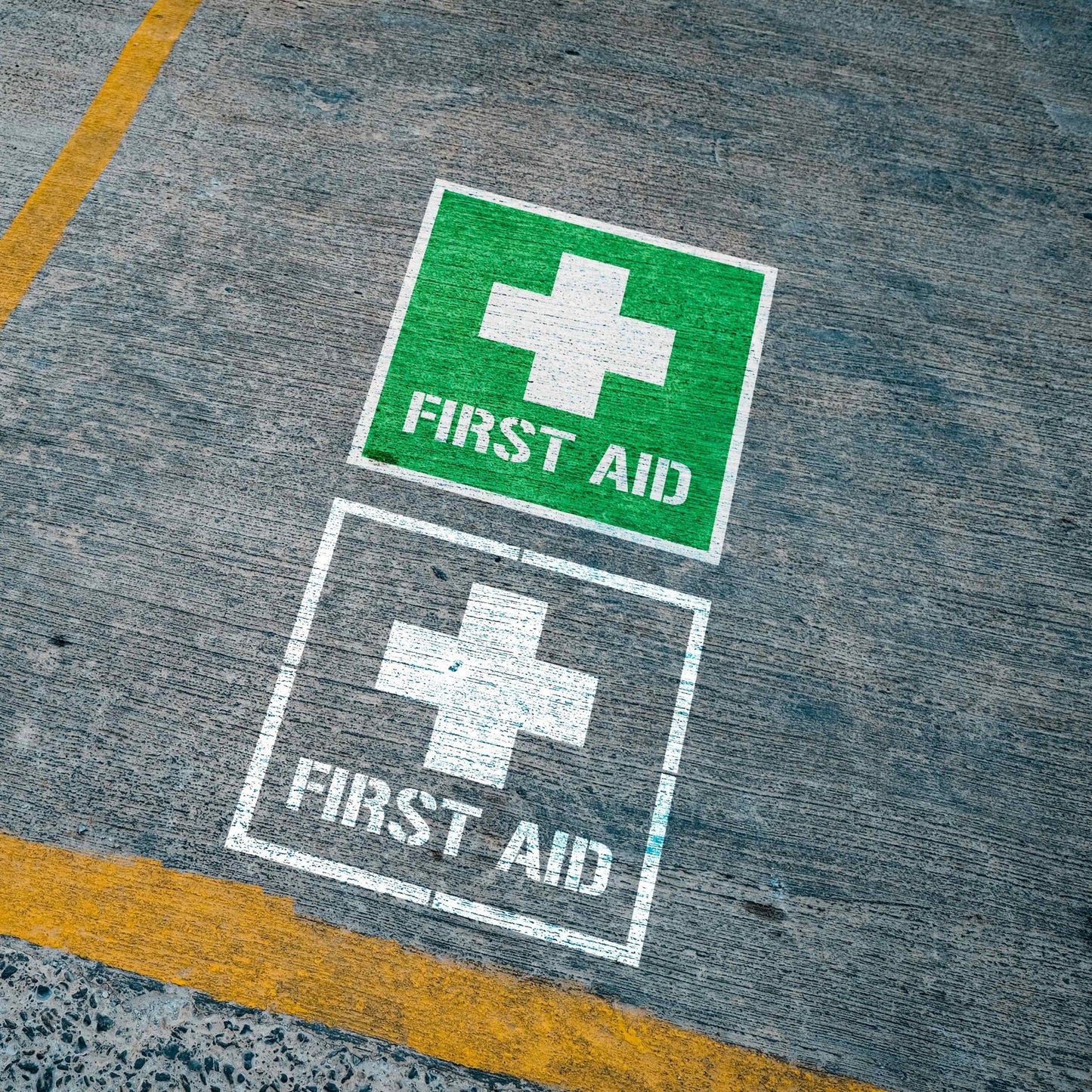 First Aid - Aluminium Composite Stencil - New Signs