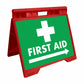 First Aid Arrow - Evarite A - Frame Sign - New Signs