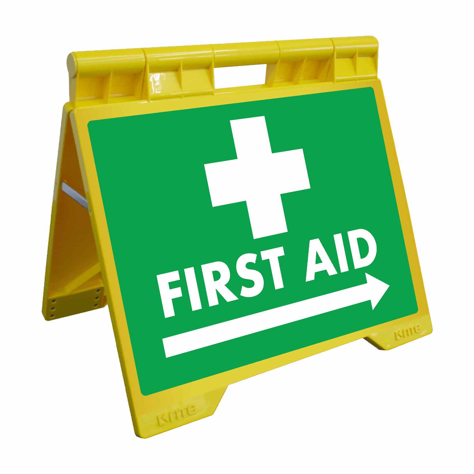 First Aid Arrow - Evarite A-Frame Sign – New Signs