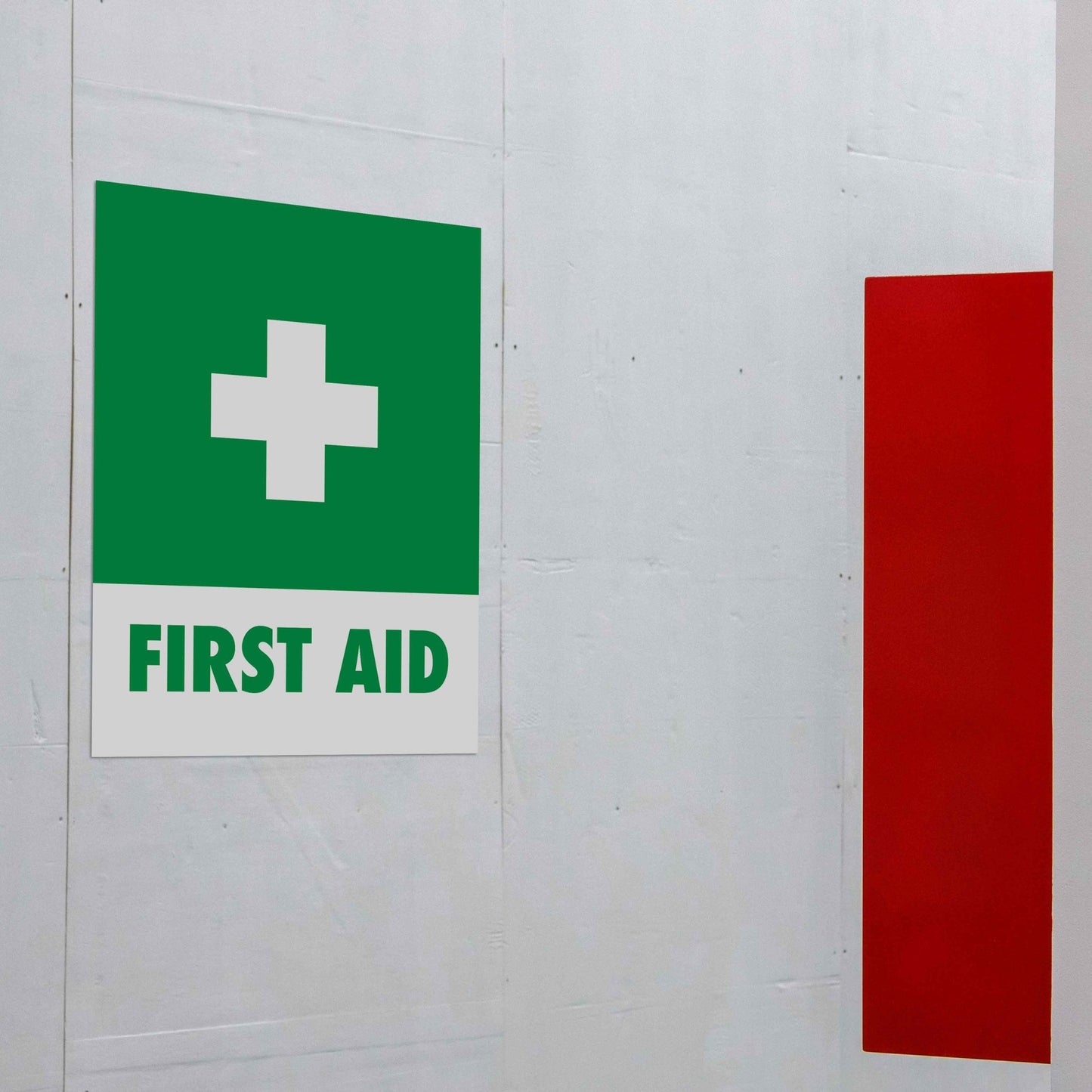 First Aid Green Sign - New Signs