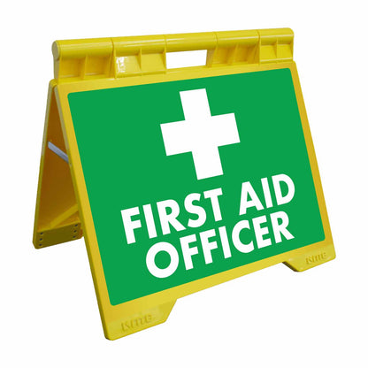 First Aid Officer - Evarite A - Frame Sign - New Signs