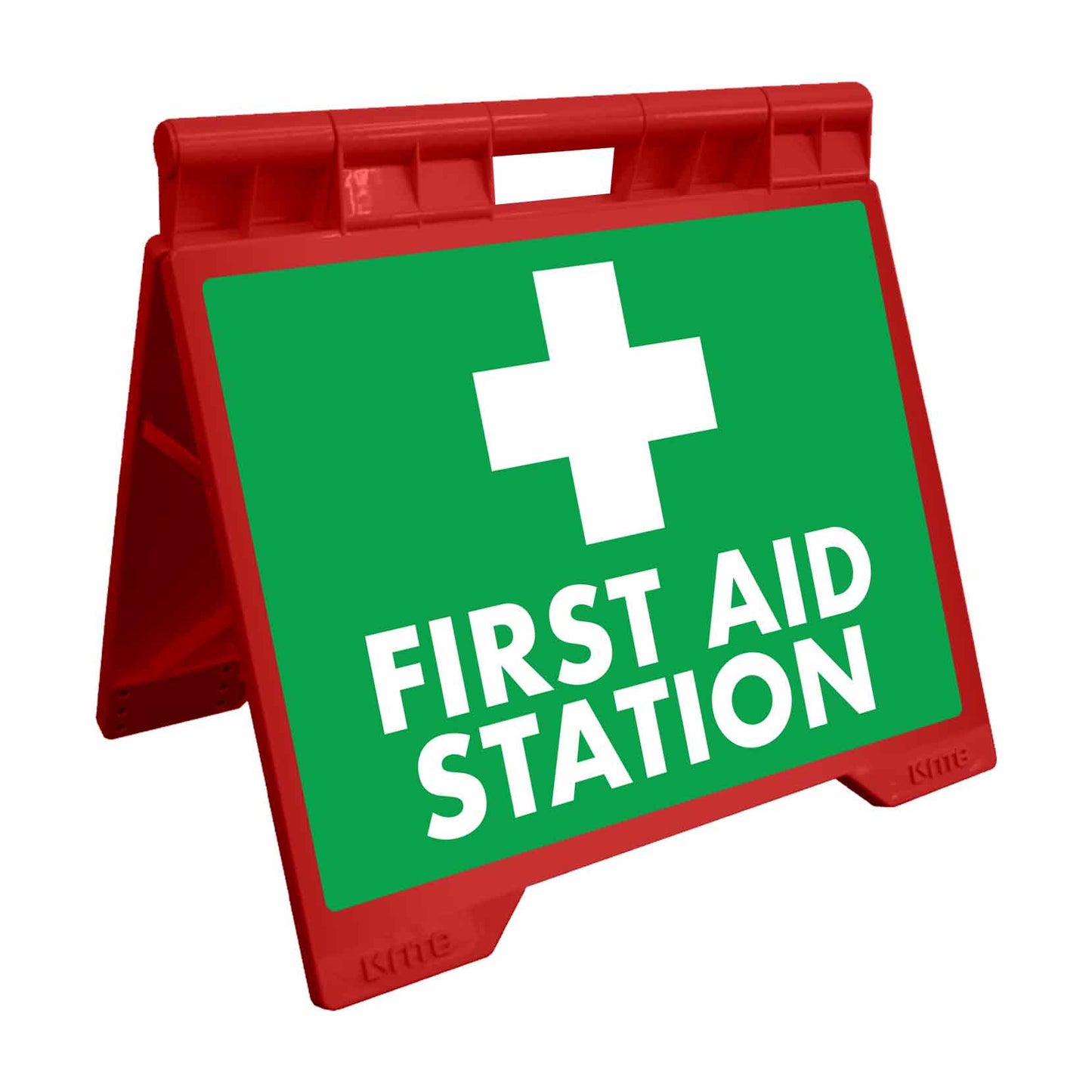 First Aid Station - Evarite A - Frame Sign - New Signs