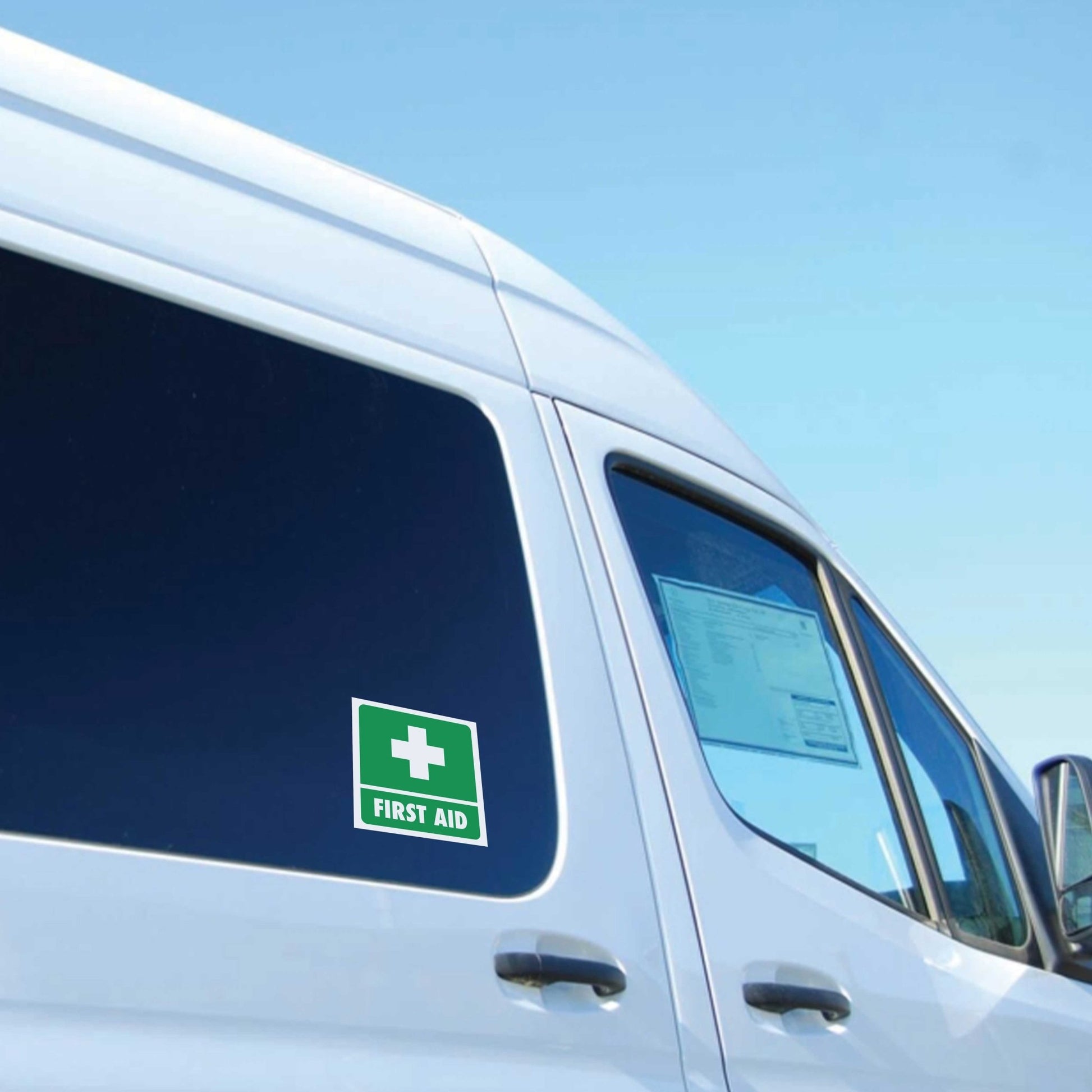 First Aid Vehicle Sticker - New Signs