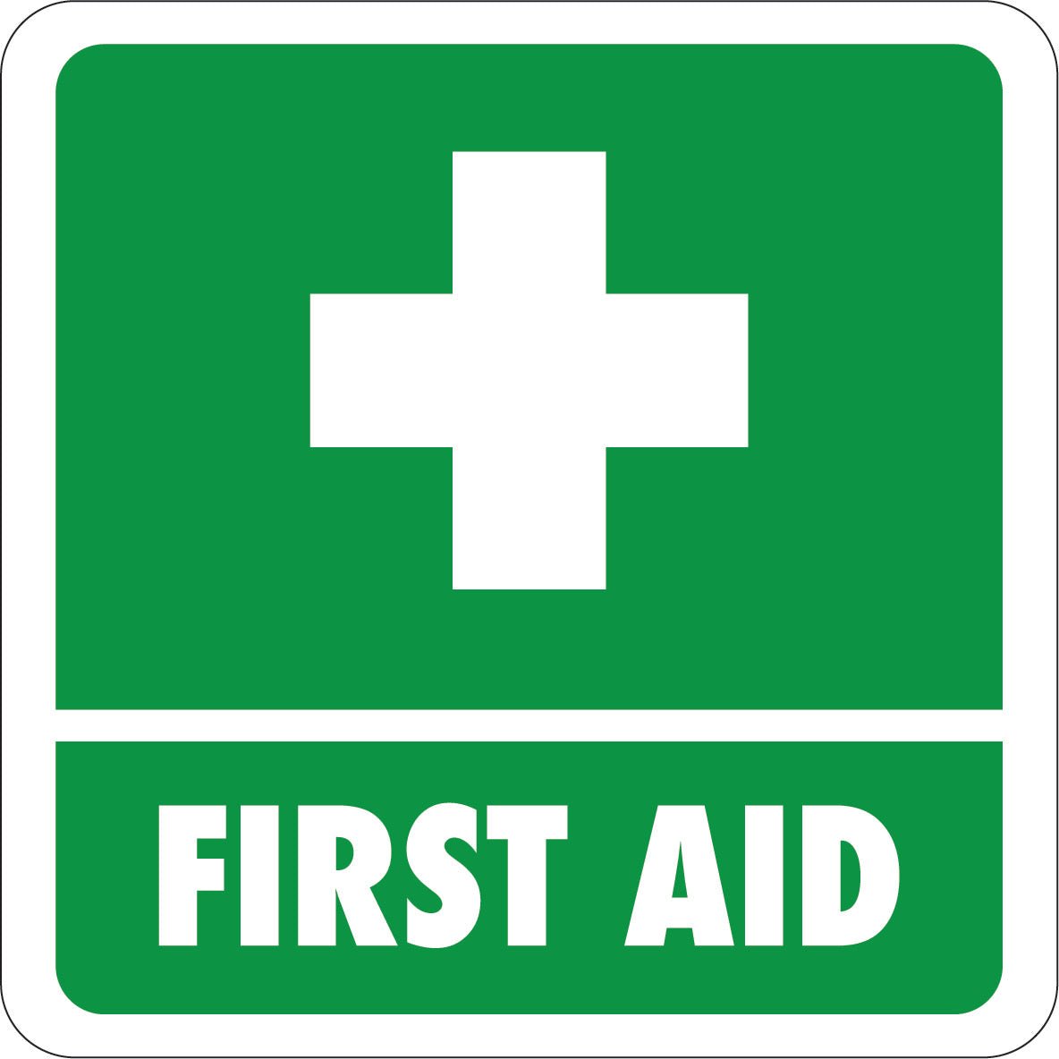 First Aid Vehicle Sticker - New Signs