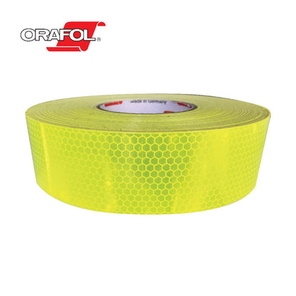Fluoro Yellow - Reflective Vehicle Marking Tape - New Signs